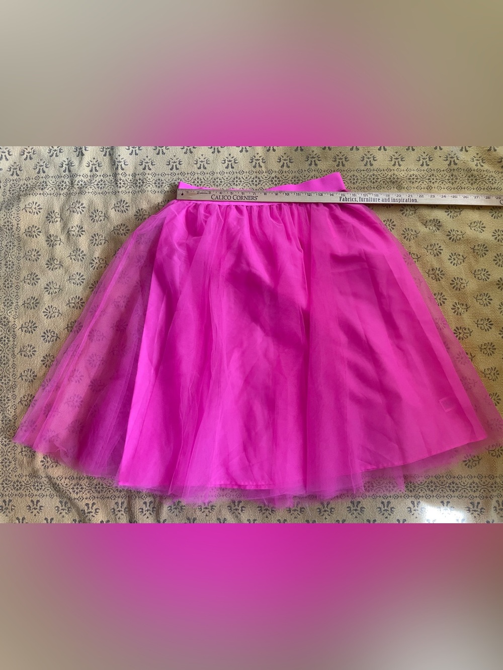 A New Day pink tulle skirt size M